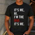 Retro It's Me Hi I'm The Dad It's Me For Dad Men's Casual T-Shirt Dark Grey Retro It's Me Hi I'm The Dad It's Me For Dad Men's Casual T-Shirt Dark Grey