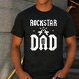 RockStar Dad Men's Casual T-Shirt Dark Grey