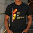 I Saw That I'm Telling Dad Religious Christian Jesus Men's Casual T-Shirt Dark Grey