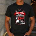 Semi Truck Driver For Truckers And Dads Small Men's Casual T-Shirt Dark Grey