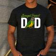 Senegal Parrot Dad Senegal Parrot Owner Senegal Parrot Lover Men's Casual T-Shirt Dark Grey