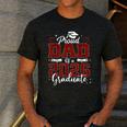 Senior Dad 2026 Graduation Proud Dad Of a 2026 Graduate Men's Casual T-Shirt Dark Grey