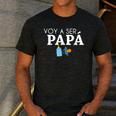 Ser Papa Voy Hacer Papa Voy A Ser Papa Dad To Be In Spanish Men's Casual T-Shirt Dark Grey Ser Papa Voy Hacer Papa Voy A Ser Papa Dad To Be In Spanish Men's Casual T-Shirt Dark Grey