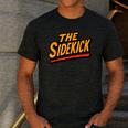 Sidekick Easy Halloween Matching Superhero Costume Dad Mom Men's Casual T-Shirt Dark Grey