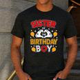 Sister Of The Birthday Boy Family Matching Dad Mom Men's Casual T-Shirt Dark Grey Sister Of The Birthday Boy Family Matching Dad Mom Men's Casual T-Shirt Dark Grey
