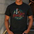 Skeleton Dad Tax Making Sure It's Not Poison Father's Day Men's Casual T-Shirt Dark Grey