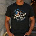 Skeleton Dad Tax Making Sure It's Not Poison Fathers Day Men's Casual T-Shirt Dark Grey