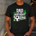 Soccer Birthday Birthday Dad Boys Soccer Birthday Men's Casual T-Shirt Dark Grey