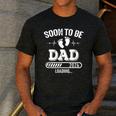 Soon To Be Dad 2026 Loading For Pregnancy Announcement Men's Casual T-Shirt Dark Grey