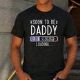 Soon To Be Daddy 2026 Loading Pregnancy Announcement 2026 Men's Casual T-Shirt Dark Grey