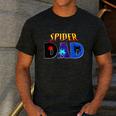 Spider Dad Shirt Birthday Fathers Day Halloween Costumes Pjs Men's Casual T-Shirt Dark Grey Spider Dad Shirt Birthday Fathers Day Halloween Costumes Pjs Men's Casual T-Shirt Dark Grey
