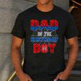 Spider Web Birthday Party Dad Of The Birthday Boy Men's Casual T-Shirt Dark Grey
