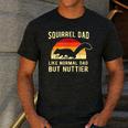 Squirrel Dad Pet Squirrel Owner Squirrel Lover Nuts Men's Casual T-Shirt Dark Grey