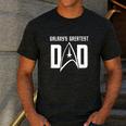 Star Trek Father's Day Galaxy's Greatest Dad Badge Men's Casual T-Shirt Dark Grey