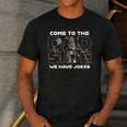 Star Wars Come To The Dad Side Men's Casual T-Shirt Dark Grey