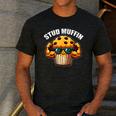 Stud Muffin Muffin Lover Dad Boyfriend Men Boys Men's Casual T-Shirt Dark Grey Stud Muffin Muffin Lover Dad Boyfriend Men Boys Men's Casual T-Shirt Dark Grey