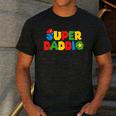 Super Gamer Dad Unleashed Celebrating Fatherly Powers Men's Casual T-Shirt Dark Grey Super Gamer Dad Unleashed Celebrating Fatherly Powers Men's Casual T-Shirt Dark Grey