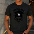 Swim Senior Dad 2026 The Final Heat Men's Casual T-Shirt Dark Grey