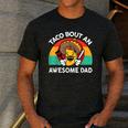 Taco Bout Awesome Dad Cinco De Mayo Mexican Men Men's Casual T-Shirt Dark Grey Taco Bout Awesome Dad Cinco De Mayo Mexican Men Men's Casual T-Shirt Dark Grey