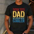 Tater Tots Dad Like a Regular Dad But Cooler Men's Casual T-Shirt Dark Grey Tater Tots Dad Like a Regular Dad But Cooler Men's Casual T-Shirt Dark Grey