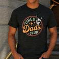 Tired Dads Club Men's Casual T-Shirt Dark Grey Tired Dads Club Men's Casual T-Shirt Dark Grey