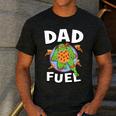 TMNT Michelangelo Dad Fuel Men's Casual T-Shirt Dark Grey TMNT Michelangelo Dad Fuel Men's Casual T-Shirt Dark Grey