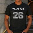 TRACK DAD 2026 SENIOR TRACK DAD SENIOR CLASS 26 Men's Casual T-Shirt Dark Grey