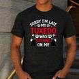 Tuxedo Cat Owner Tuxedo Cat Dad Tuxedo Cat Mom Men's Casual T-Shirt Dark Grey