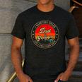 I Have Two Titles Dad & Grandpa I Rock Them Both For Grandpa Men's Casual T-Shirt Dark Grey