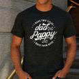 I Have Two Titles Dad And Pappy Saying For Pappy Men's Casual T-Shirt Dark Grey