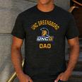 UNC Greensboro UNCG Spartans Arched Dad Men's Casual T-Shirt Dark Grey