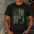US Flag Deer Elk Buck Camoflage Hunting Hunter Dad Grandpa Men's Casual T-Shirt Dark Grey US Flag Deer Elk Buck Camoflage Hunting Hunter Dad Grandpa Men's Casual T-Shirt Dark Grey