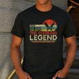 Vintage Cooking Dad The Man The Myth The Legend Chef Men's Casual T-Shirt Dark Grey
