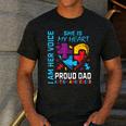 I Am Her Voice She Is My Heart Autism Awareness Daughter Dad Men's Casual T-Shirt Dark Grey I Am Her Voice She Is My Heart Autism Awareness Daughter Dad Men's Casual T-Shirt Dark Grey