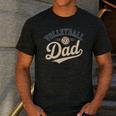 Volleyball Dad Men's Casual T-Shirt Dark Grey