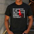 Volleyball Mom Dad Parent Shirt Daughter Player Men's Casual T-Shirt Dark Grey