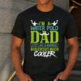 Water Polo Dad Water Sports Men Water Polo Player Men's Casual T-Shirt Dark Grey