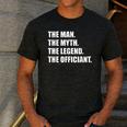 Wedding Officiant Art For Men Dad Ordained Minister Men's Casual T-Shirt Dark Grey Wedding Officiant Art For Men Dad Ordained Minister Men's Casual T-Shirt Dark Grey