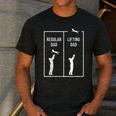 Weightlifting Workout Fitness Father Gym I Lifting Dad Men's Casual T-Shirt Dark Grey