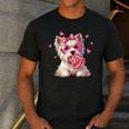 Westie Dog Valentines Day Dog Mom Westie Dad Candy Sucker For Men Women Girls Kids Men's Casual T-Shirt Dark Grey
