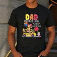 The Wheels On The Bus Dad Birthday Crew Party Toddler Kids Men's Casual T-Shirt Dark Grey