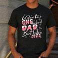 Winter Onederland 1st Birthday Theme Dad Of Birthday Girl Men's Casual T-Shirt Dark Grey Winter Onederland 1st Birthday Theme Dad Of Birthday Girl Men's Casual T-Shirt Dark Grey