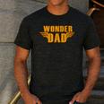 Wonder Dad Men's Casual T-Shirt Dark Grey