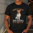 World´s Best Jack Russell Terrier Dad Dog Owner Men Men's Casual T-Shirt Dark Grey