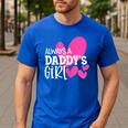 Always a Daddy's Girl Shirt Daughter Girls Women Men's Casual T-Shirt Royal Blue