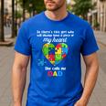 Autism Dad Of Autism Daughter Daddy Shirts Autistic Support Men's Casual T-Shirt Royal Blue Autism Dad Of Autism Daughter Daddy Shirts Autistic Support Men's Casual T-Shirt Royal Blue