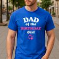 Barbie Dad Of The Birthday Girl Small Men's Casual T-Shirt Royal Blue