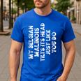 Belgian Malinois Mom Dad Dog Lover Women Men Kids Men's Casual T-Shirt Royal Blue Belgian Malinois Mom Dad Dog Lover Women Men Kids Men's Casual T-Shirt Royal Blue
