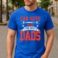 Car Guys Make The Best Dads Garage Mechanic Dad Men's Casual T-Shirt Royal Blue