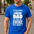 Cheer Dad Men's Casual T-Shirt Royal Blue